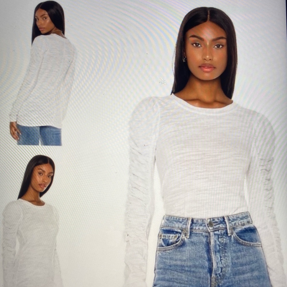 We The Free White Natasha Tee